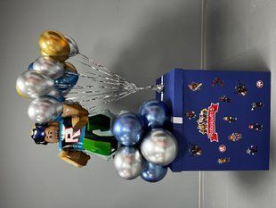 Повітряні кульки, з бантиком, латексні, набір 27 шт, мікс кольорів 55438 фото