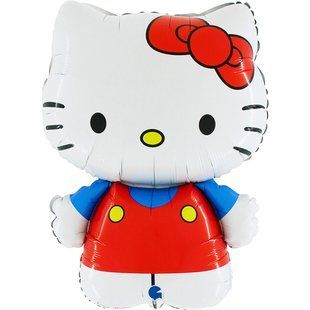 Повітряна куля Кішечка Кітті в червоному Hello Kitty 3207-3967 фото