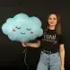 Воздушный шар Облачко голубое Matte Baby Blue 3207-3887 фото 2