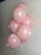 Повітряні кульки, bubble, латексні та фольговані, набір 8 шт, пастельні, рожеві 55016 фото 2